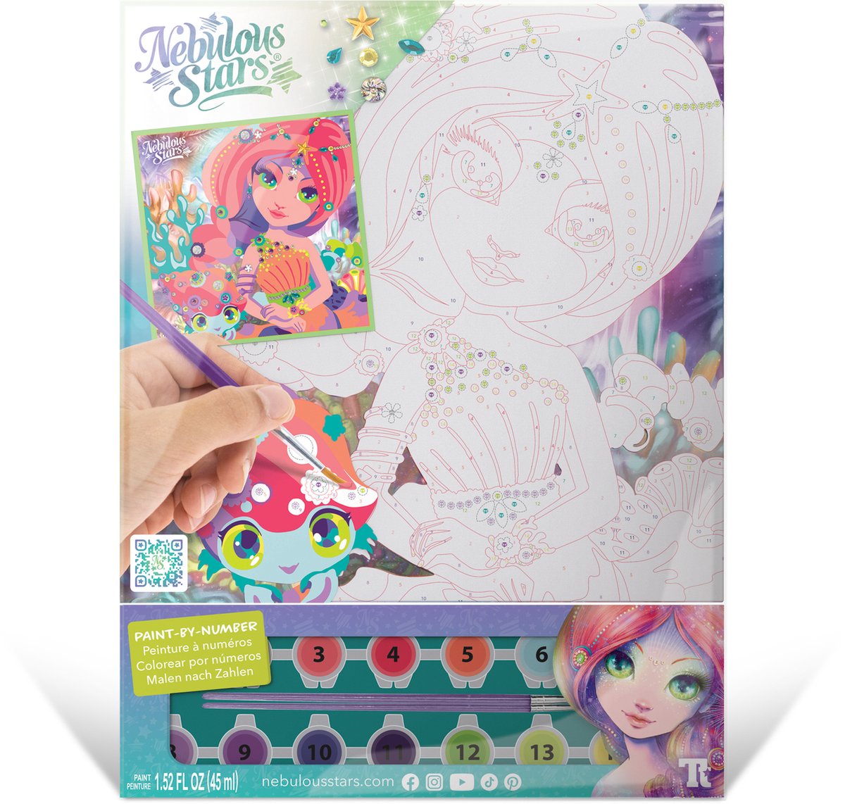 NEBULOUS STARS-SCHILDEREN OP NUMMER CORALIA