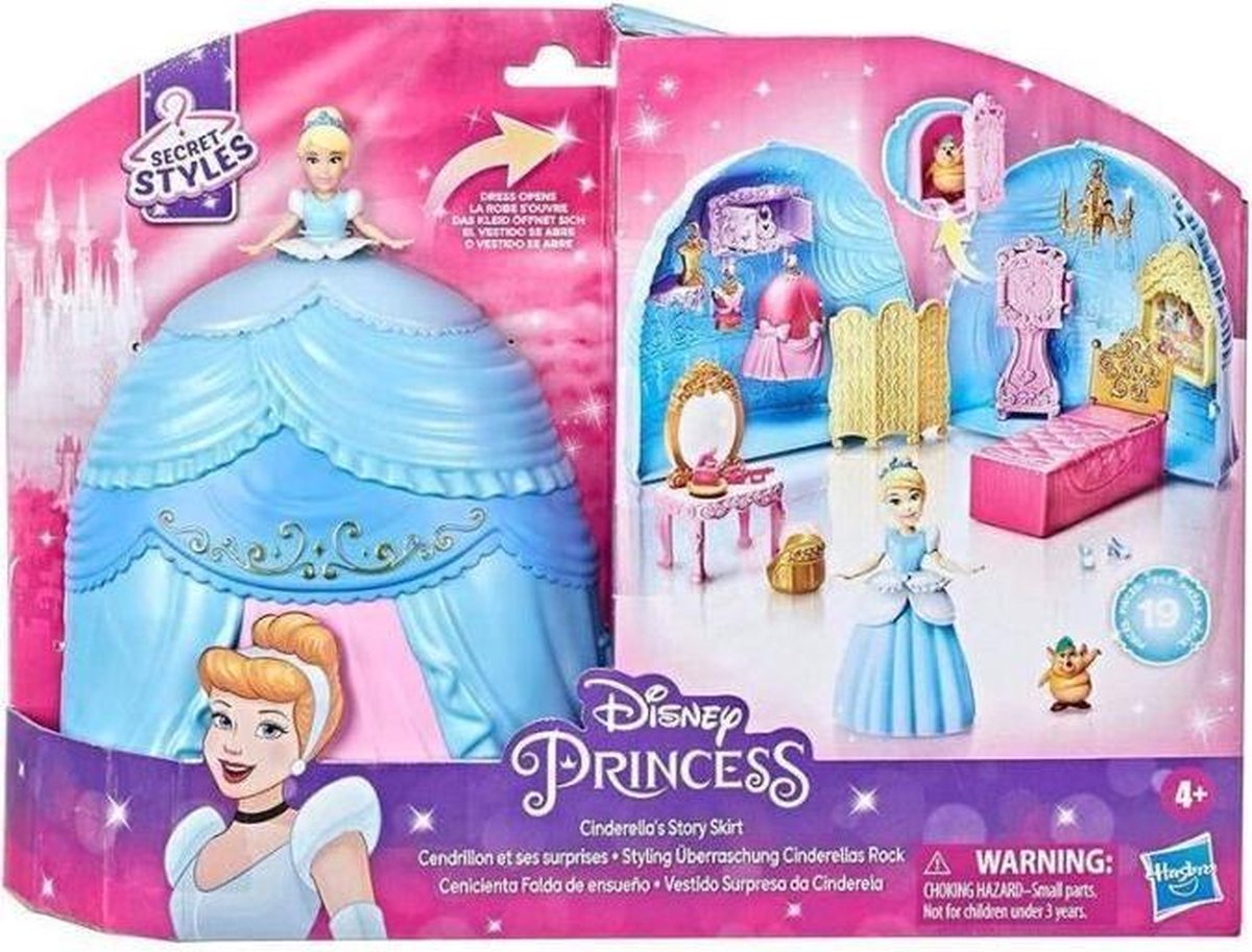 DISNEY PRINCESS Kopciuszek Sekretny styl F1386 p4 HASBRO