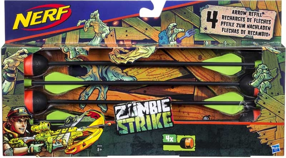   Zombie Strike Arrow 3 Darts - Refill