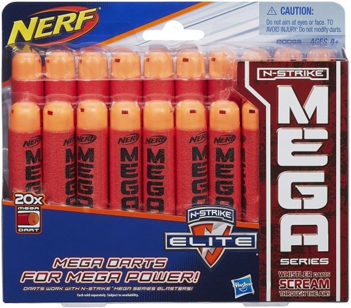 Nerf N-strike Elite Mega Refills 20 Stuks