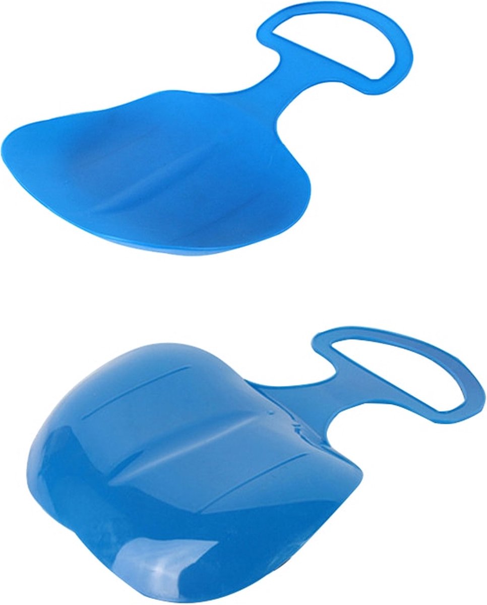 Slee Blauw - Kinderslee - Pannenkoekenslee - Snow slee - Slede - Blauw