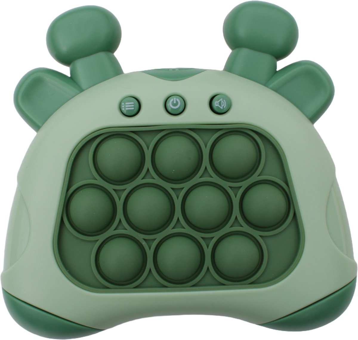 Niba® Stressverlichtende Pop It Game - Hert - Fidget Toy - Onweerstaanbaar Plopgeluid - Eindeloos Plezier - Perfect voor Ontspanning en Concentratie - Draagbaar en Compact - Druk en Geniet Overal - Jong en Oud - 4 verschillende Niveaus