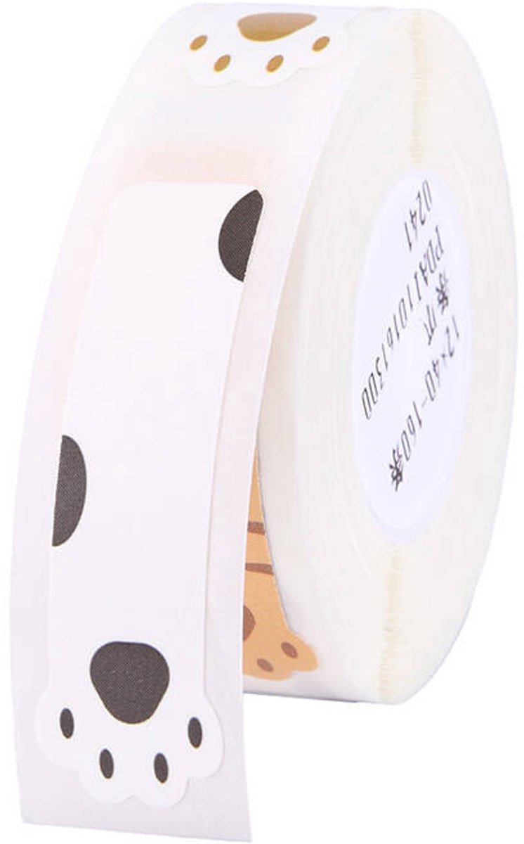 Niimbot Thermische Etiketten 160 Stuks 12X40 Mm Clav Printervervangingen