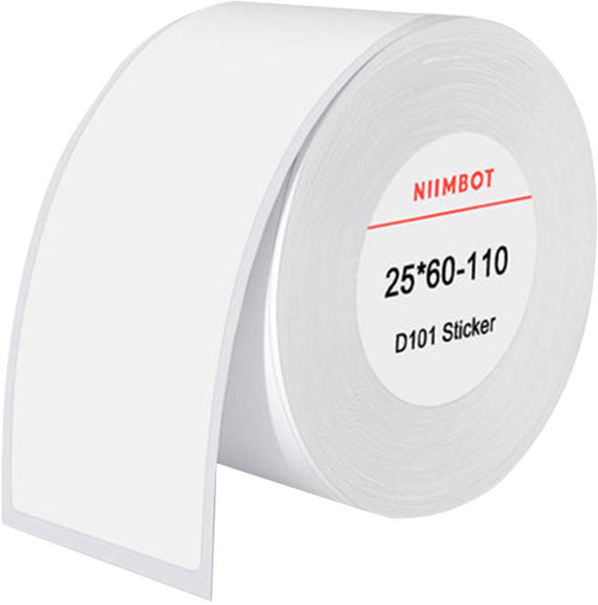 Niimbot Thermische Etiketten Stickers 25X60 Mm 110 Stuks Voor Printer