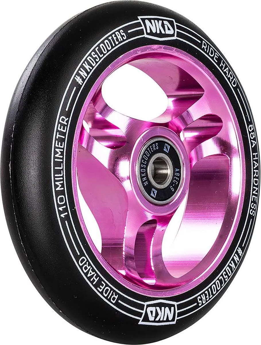 NKD Justice 110mm ALU Black / Pink