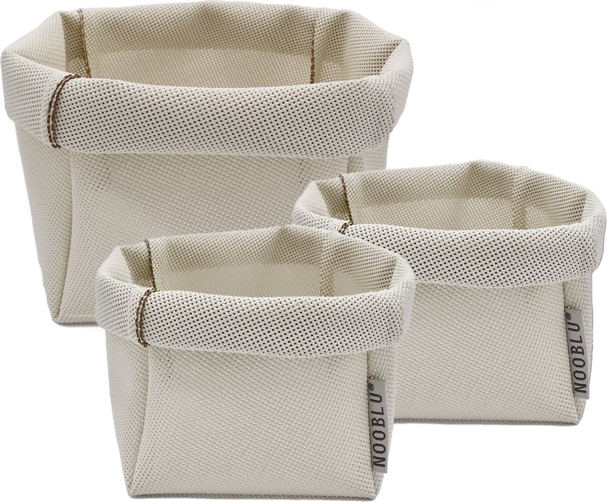 NOOBLU ZAQ - 3 pack voordeelset - ecru