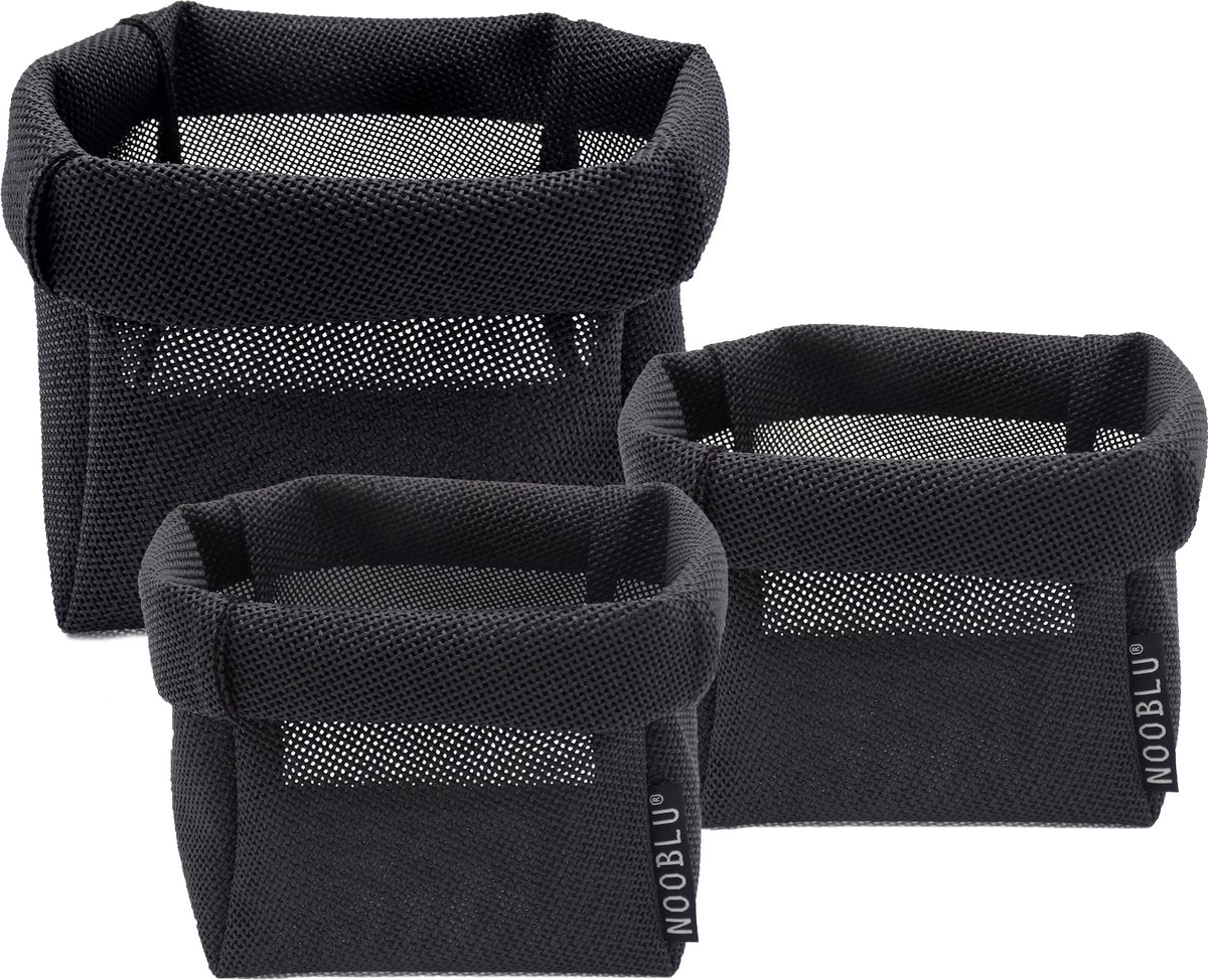 NOOBLU ZAQ - 3 pack voordeelset - zwart