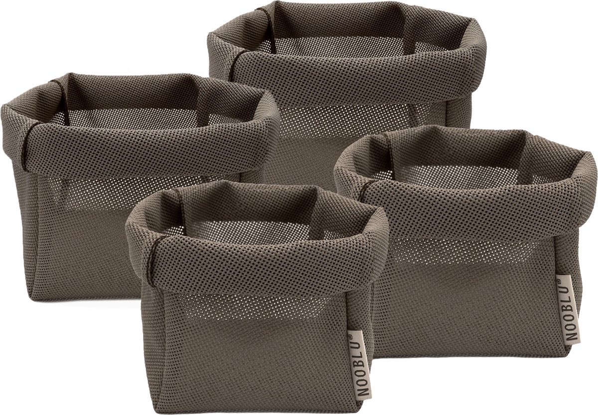 NOOBLU ZAQ - 4 pack voordeelset - taupe