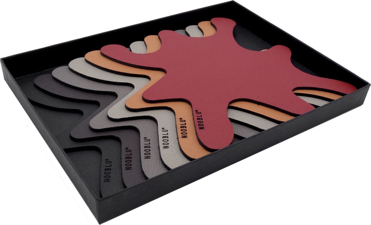 SPLASH onderzetter giftbox - Multicolour - Set van 6