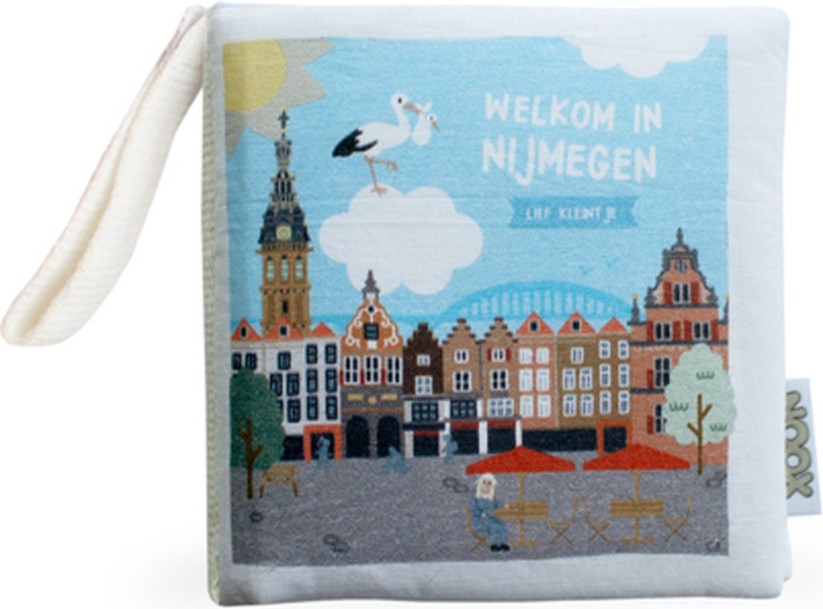 Zacht babyboekje Nijmegen 100% katoen en fairly made