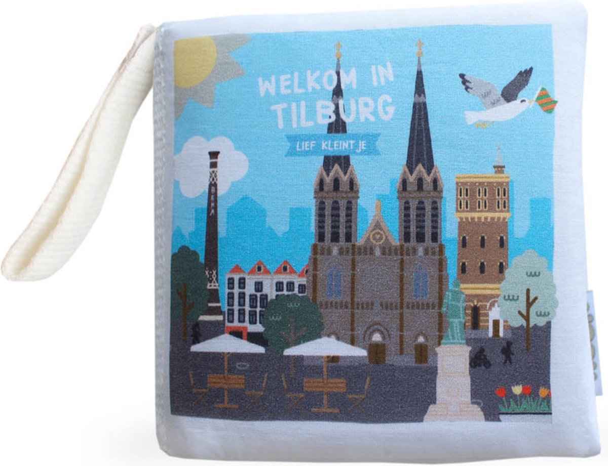 Zacht babyboekje Tilburg 100% katoen en fairly made