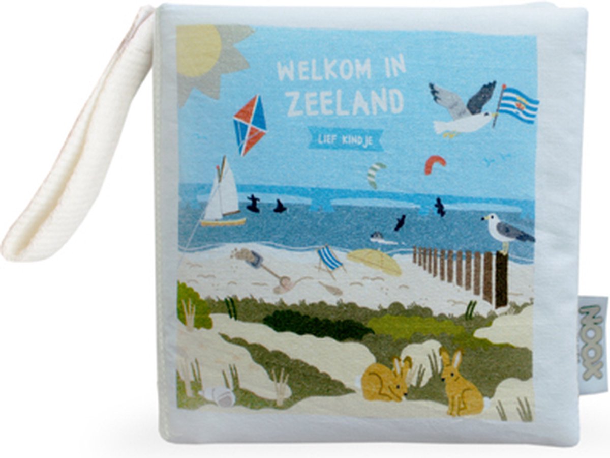 Zacht babyboekje Zeeland 100% katoen en fairly made