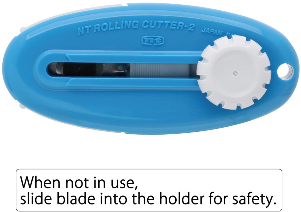 NT Cutter rolmes met kunststof behuizing voor golfsnede