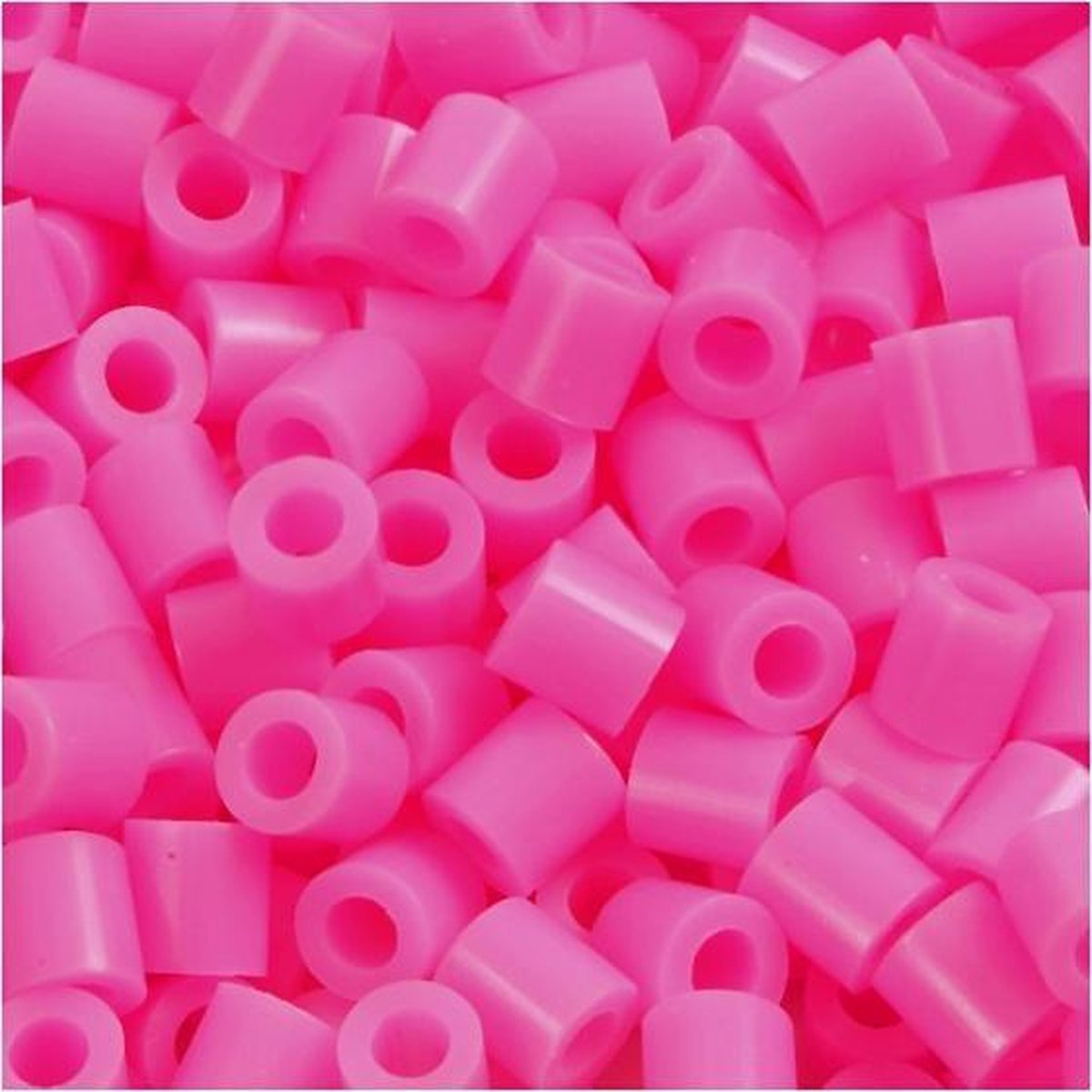 strijkkralen neon roze 6000 stuks