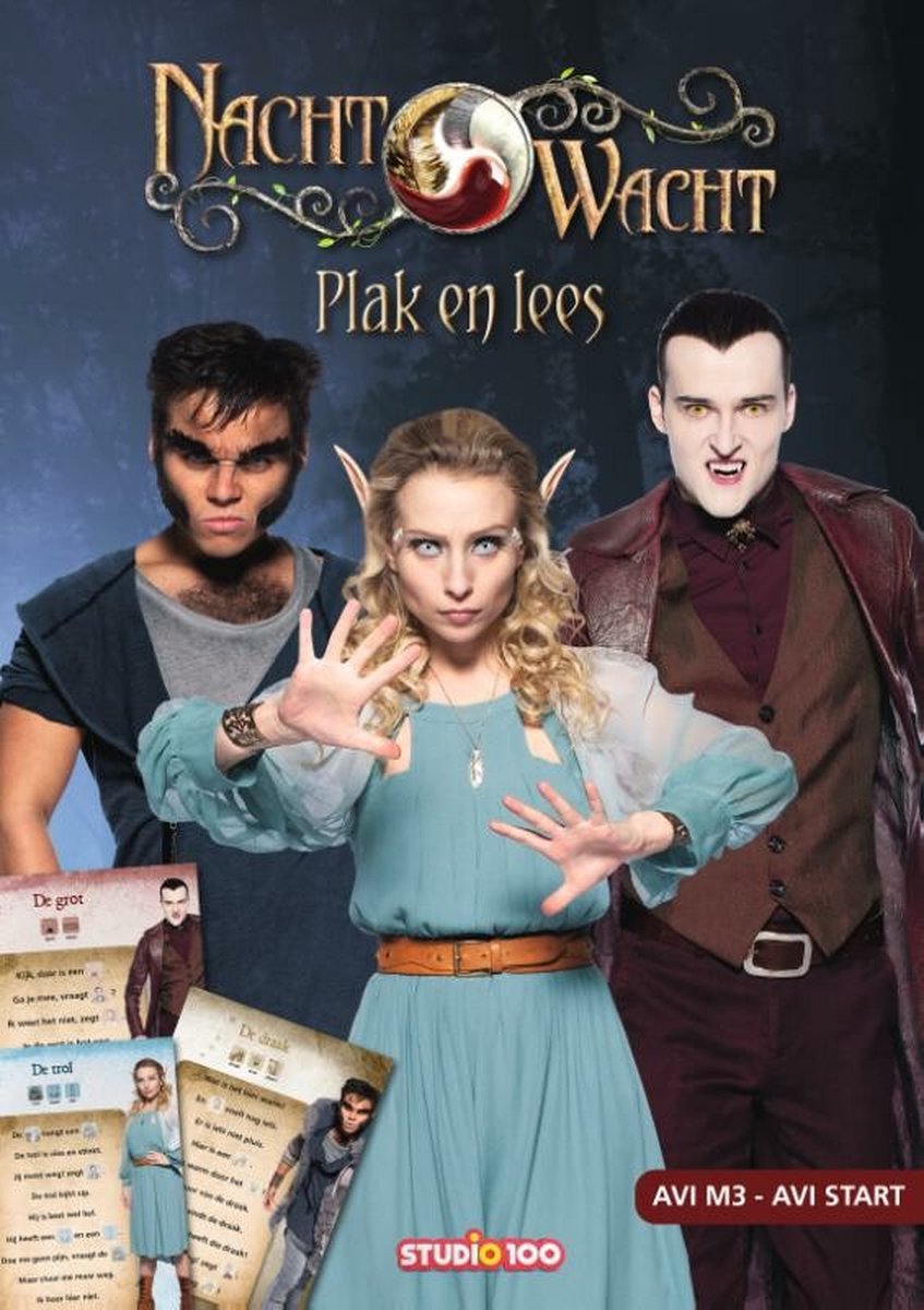 Nachtwacht stickerboek - Ik leer lezen met stickers