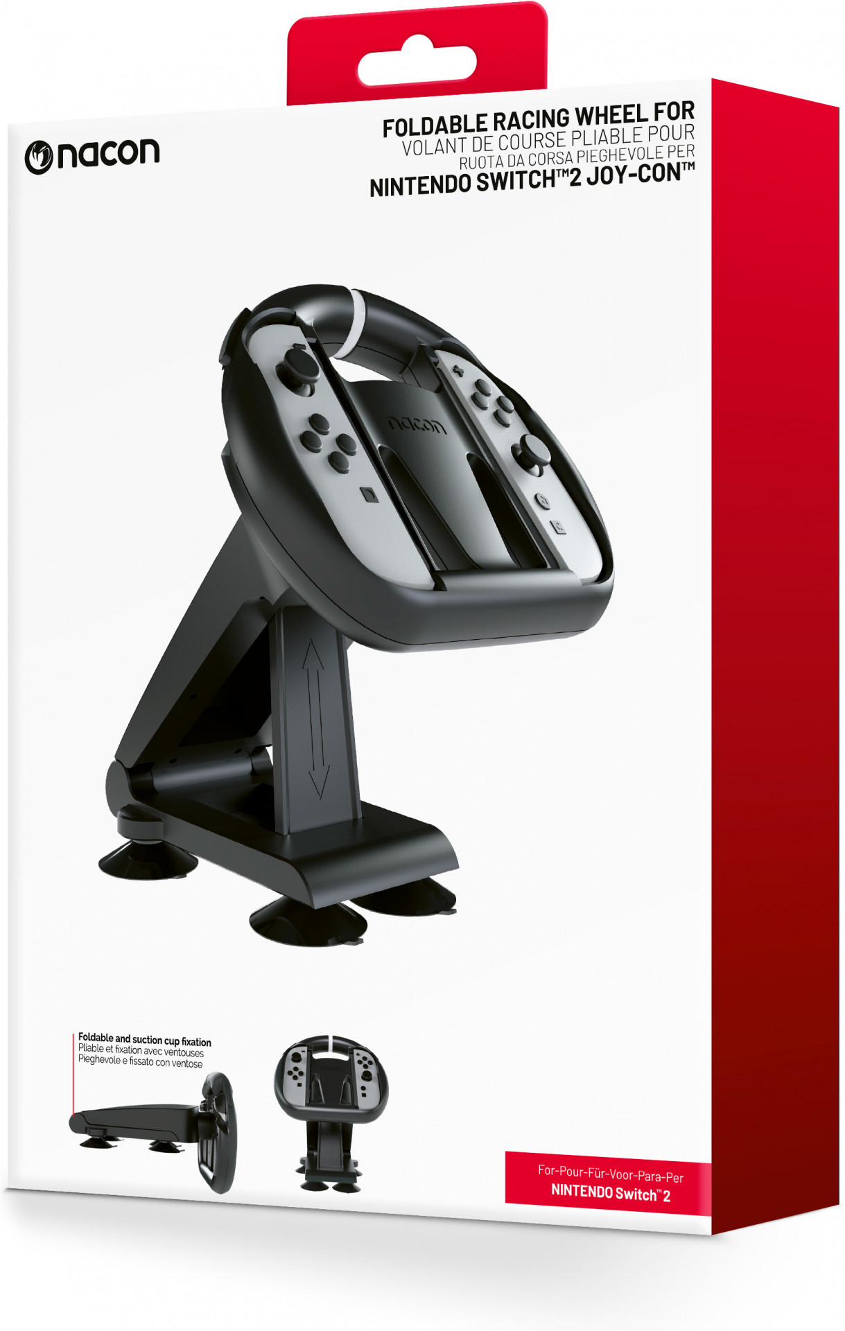 Nacon Switch 2 Foldable Racing Wheel