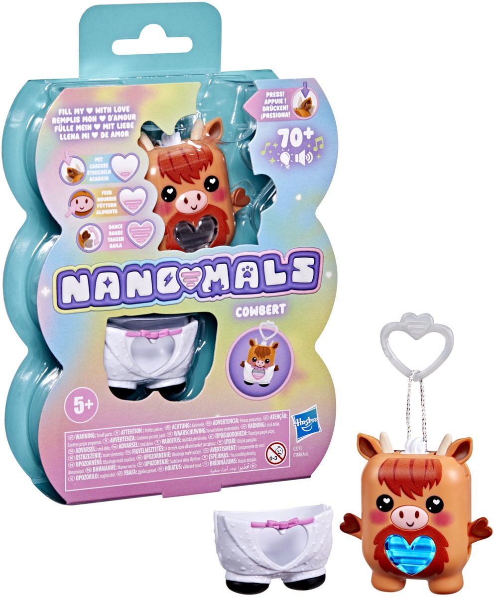 Nano-mals Cowbert de Schotse Hooglander - elektronisch - meer dan 70 reacties - interactief