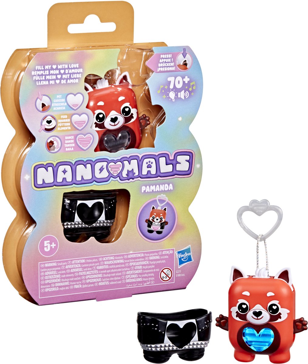 Nano-mals Pamanda de Rode Panda - elektronisch - meer dan 70 reacties - interactief