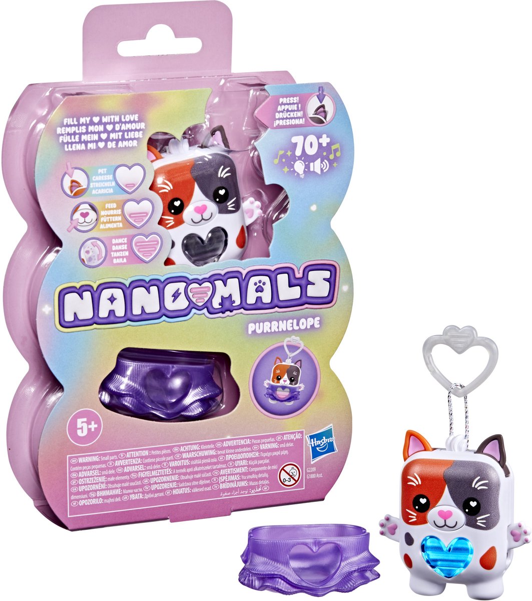 Nano-mals Purrnelope de Lapjeskat - elektronisch - meer dan 70 reacties - interactief