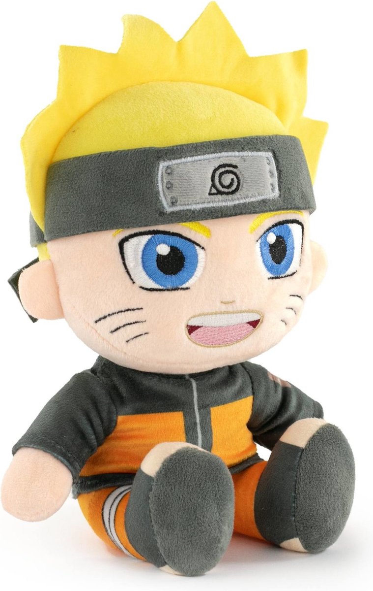 Naruto Shippuden - Naruto Uzumaki Pluchen figuur meerkleurig