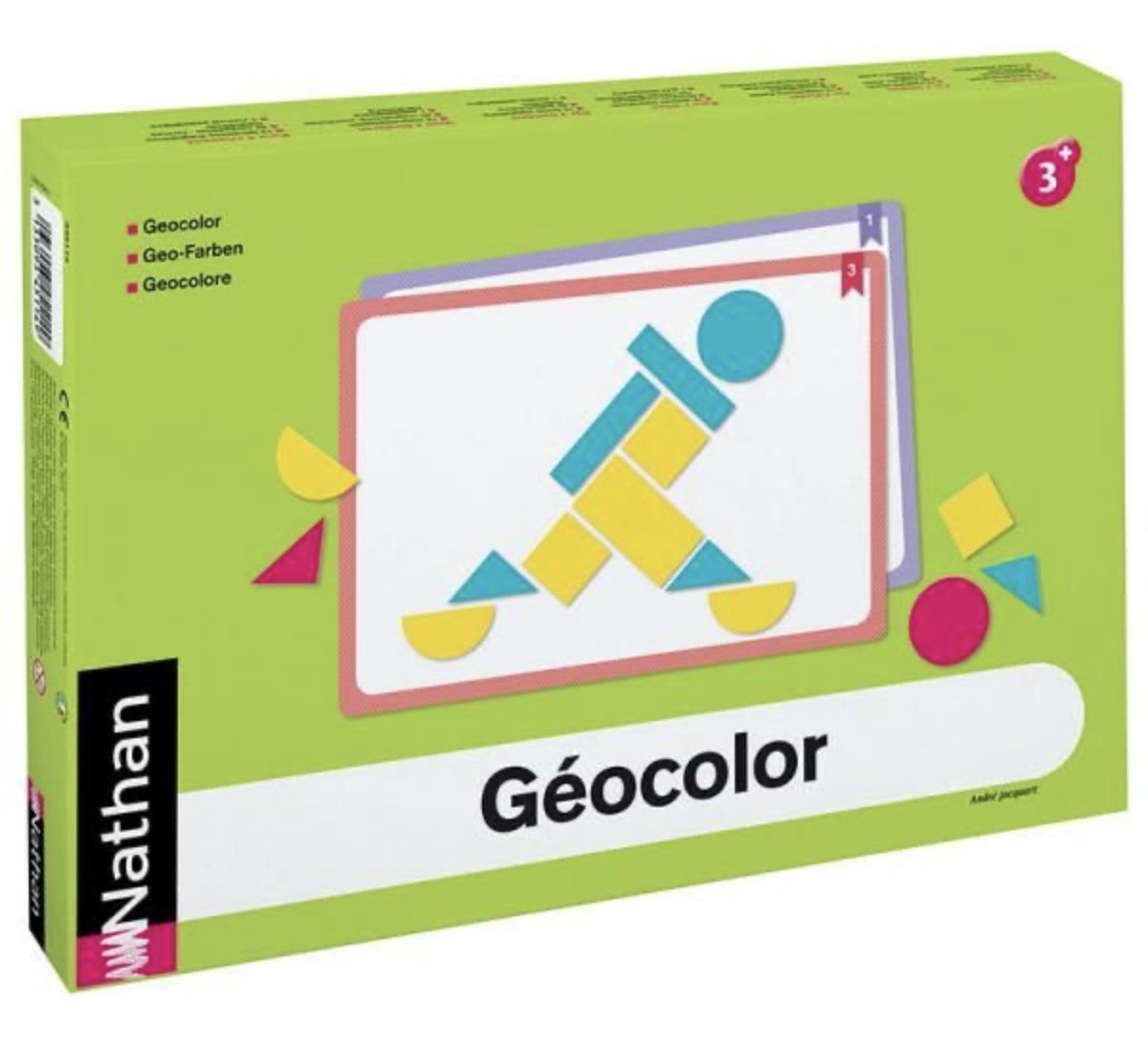 Geocolor, magnetische vormen - Verschillende Moeilijkheidsgraden