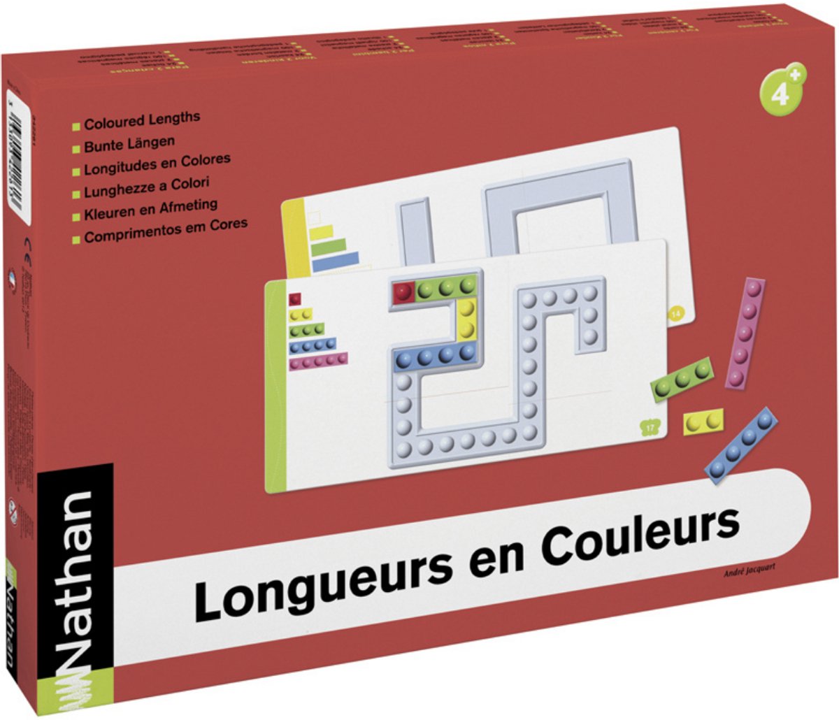 Kleuren en afmetingen - 1 educatief boekje - 24 activiteitenbladen