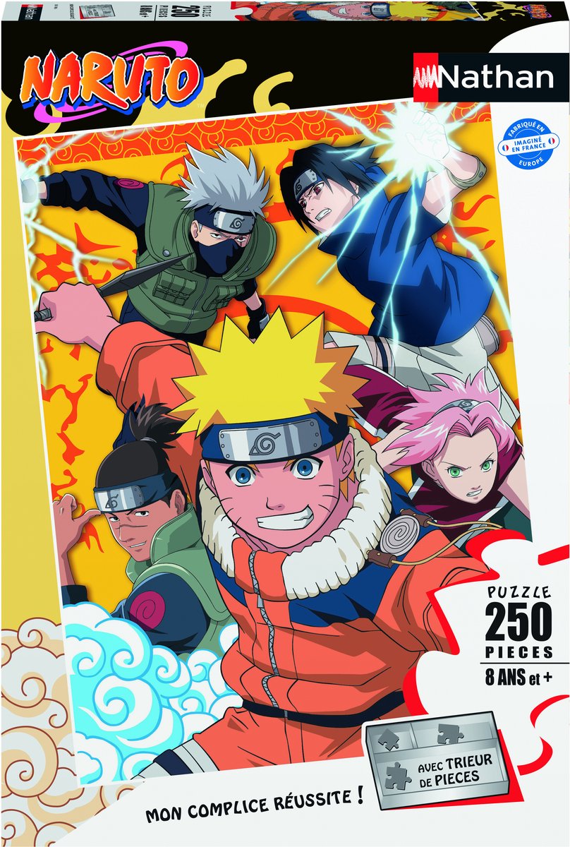Nathan - Puzzel 250 stukjes - Naruto op de ninja-academie
