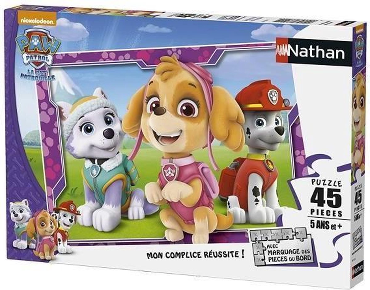 PATPATROUILLE Puzzel 45 stks De meisjes van de PatPatrouille