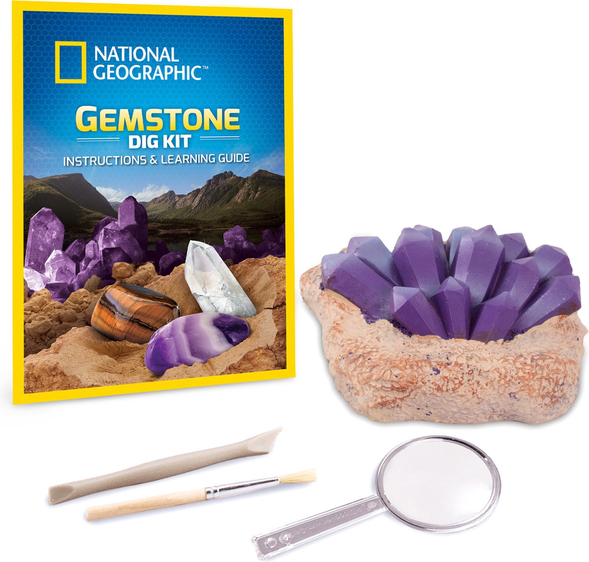 National Geographic - Edelstenen (Gemstone Dig Kit)