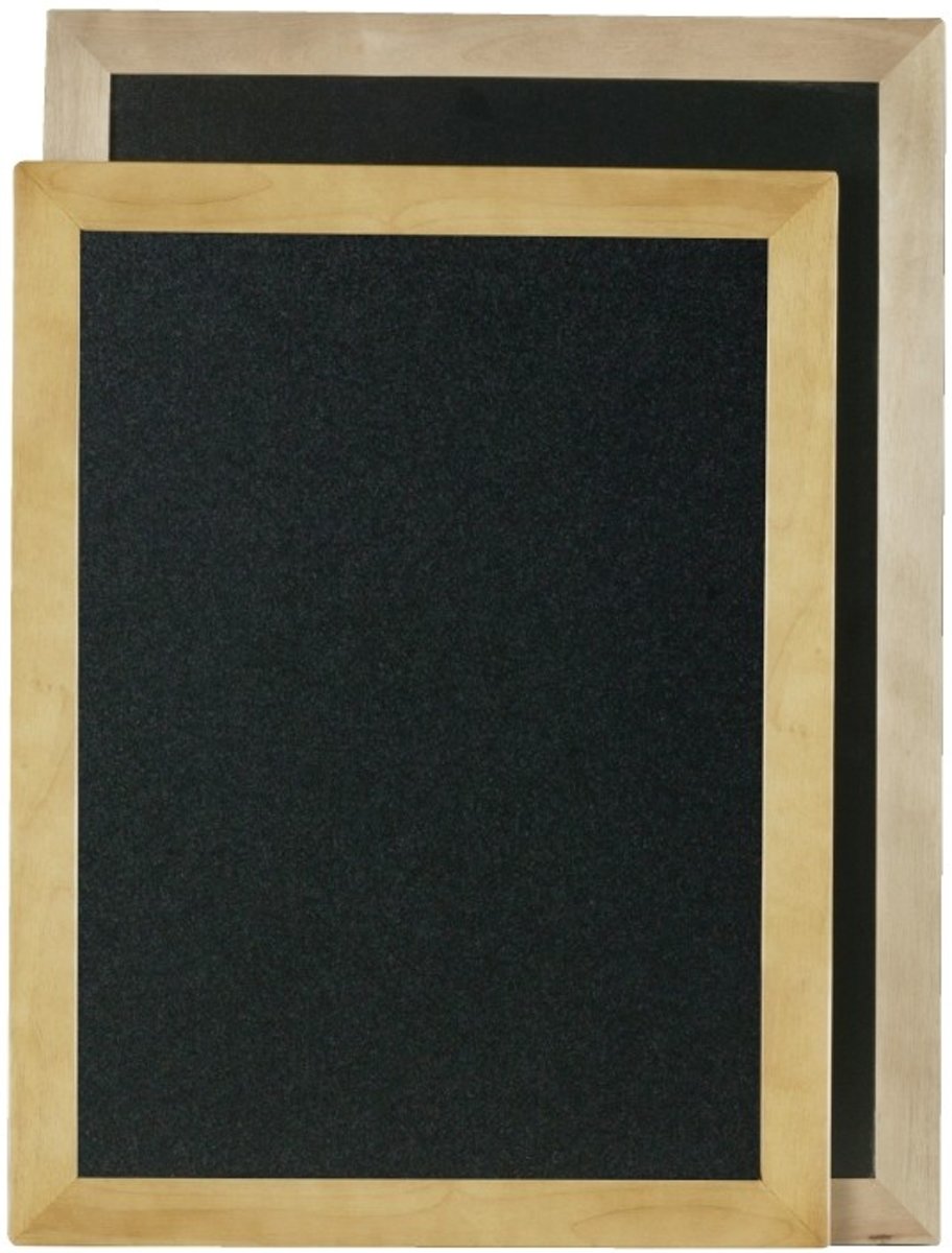 Securit wandbord teak 70x90cm