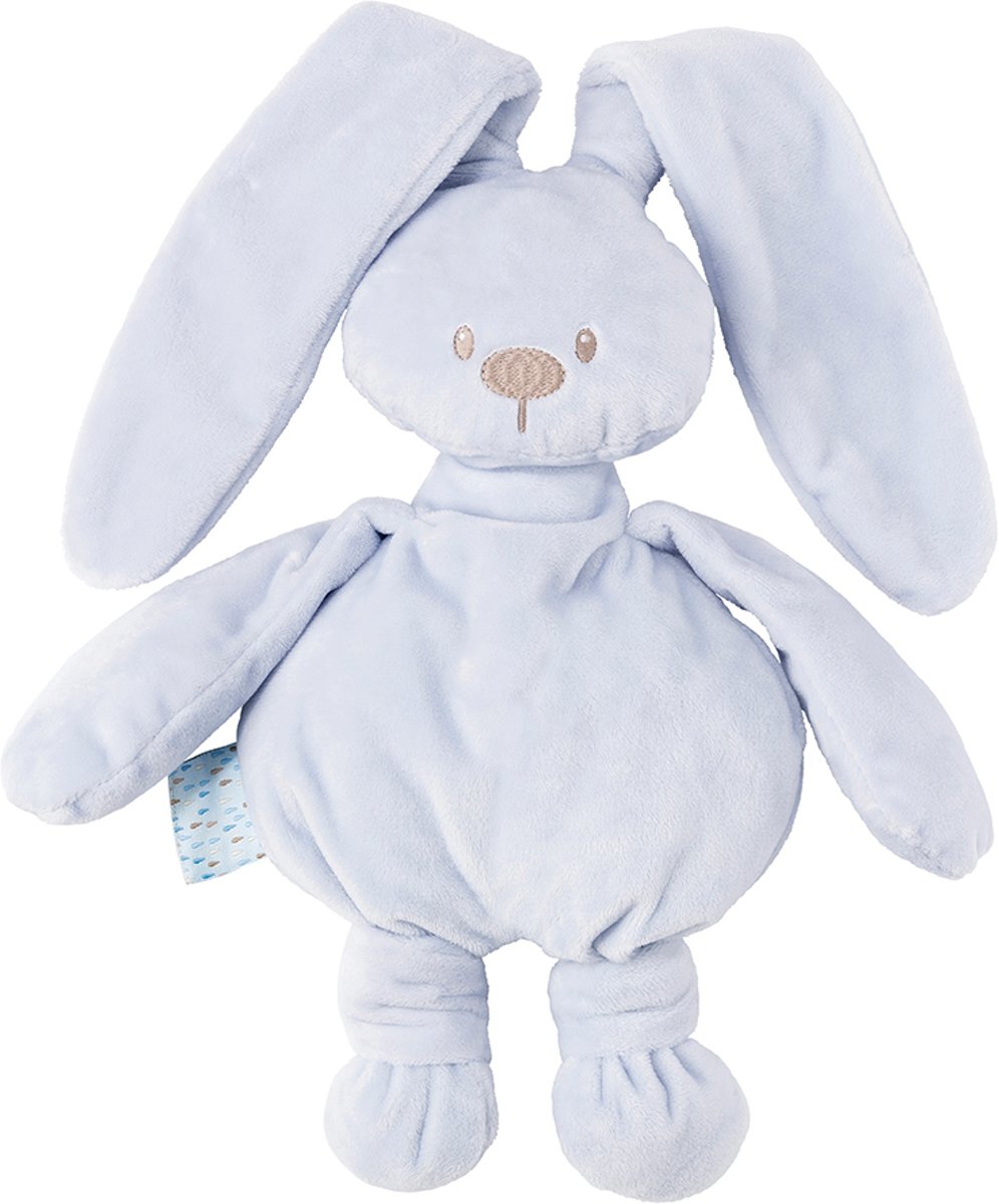 NATTOU KNUFFEL 36 CM LICHTBLAUW