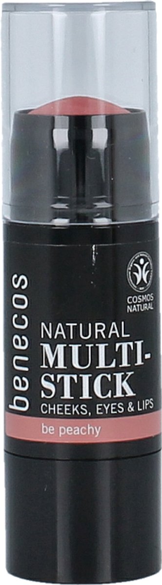 Benecos natural beauty Multi stick - be peachy bio 1 Stuks
