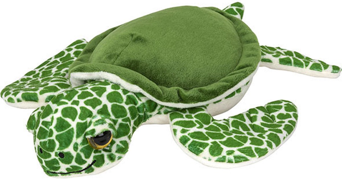 Pluche knuffel zeeschildpad van 60 cm - Speelgoed knuffeldieren schildpadden