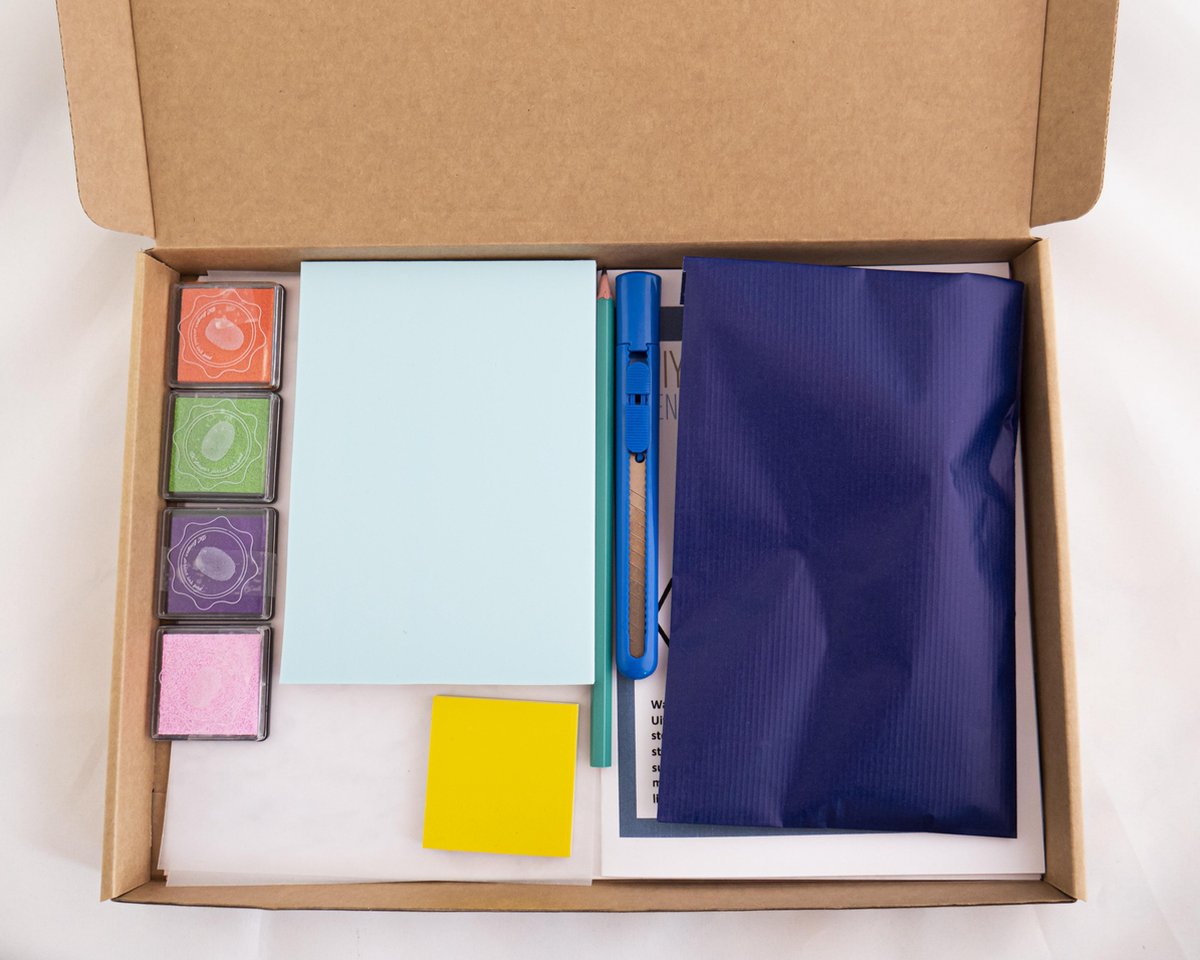 DIY Stempel Kit - Een Workshop in een doosje - Starters Kit - Stempels maken met Natuurlijk Angelart
