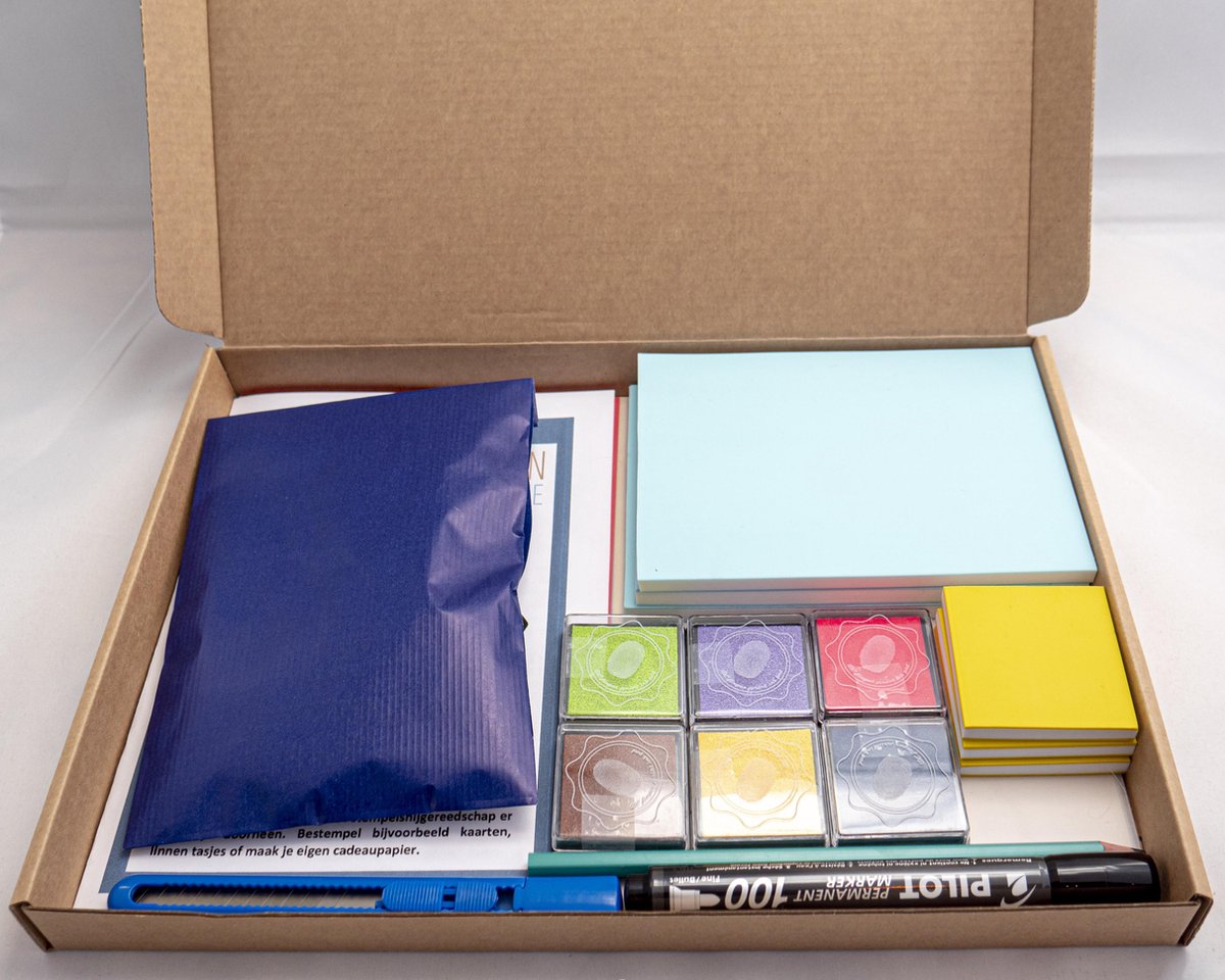 DIY Stempel Kit XL - Een Workshop in een doosje - Stempels maken met Natuurlijk Angelart