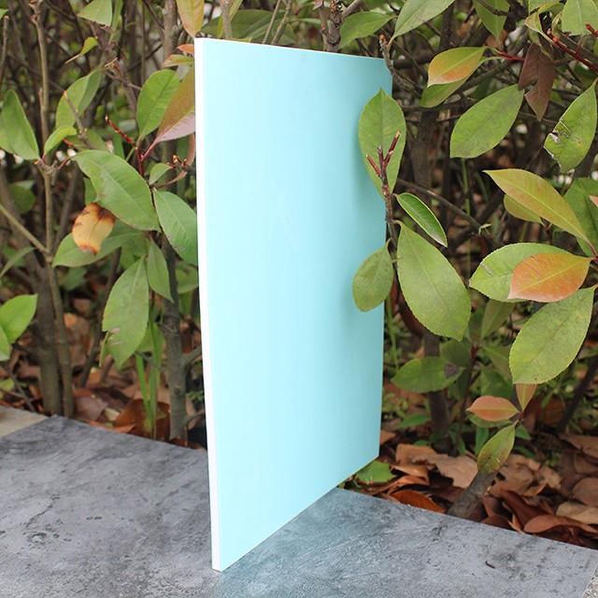 XXL Rubber Stempel Blok - 29,7 x 21 cm - Gekleurde Sandwich Stempel Rubber - Carving Blok voor DIY Stempel Mint Groen