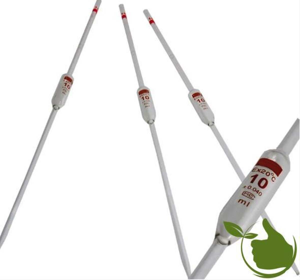 Volumepipet glas 10 ml