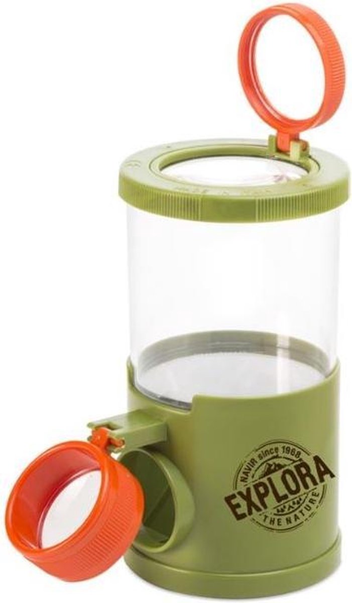   Insectenpot 3-way Explora 8,5 X 13,5 Cm Groen