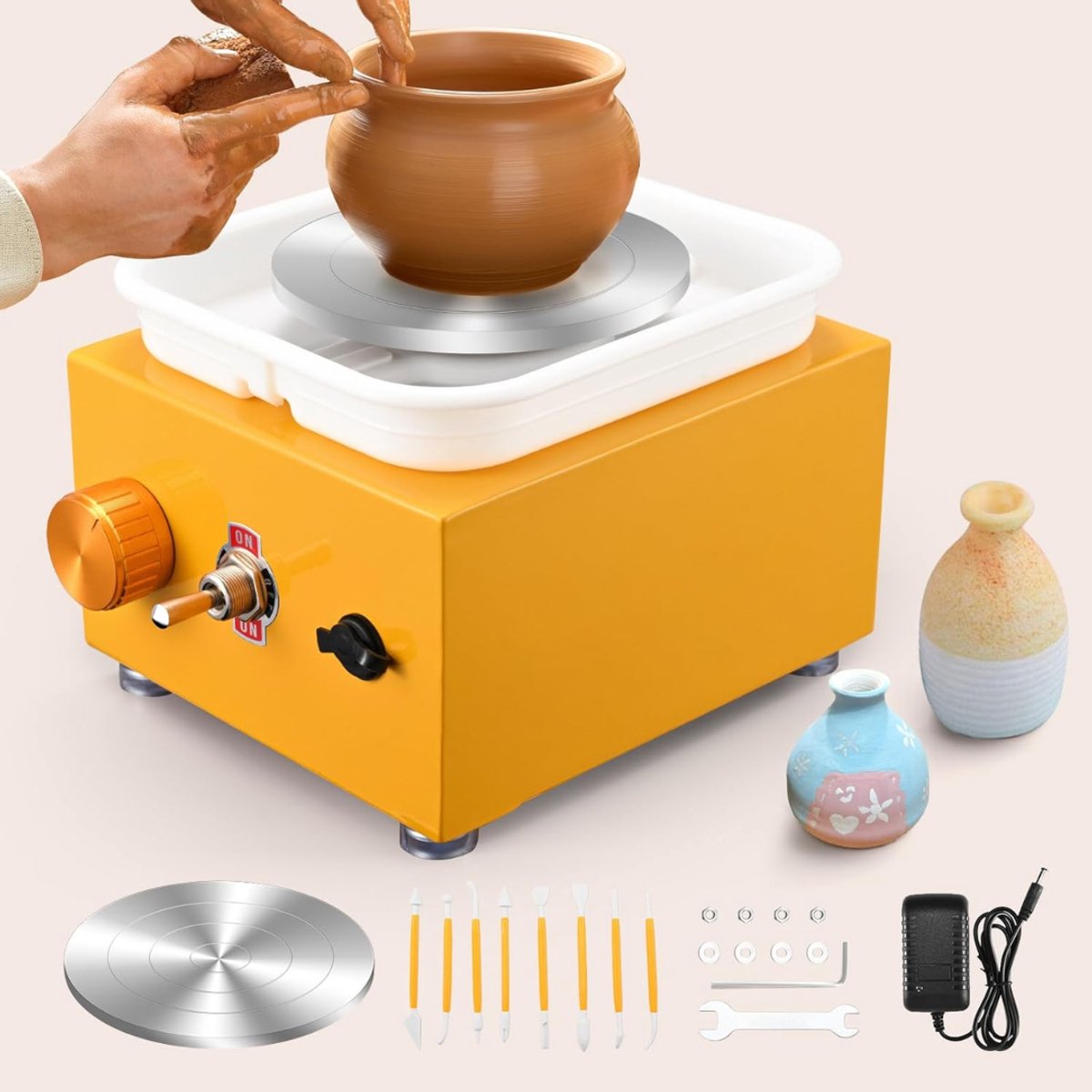 Pottenbakkersschijf - Pottenbakken Draaischijf - Boetseerschijf Kinderen & Volwassenen