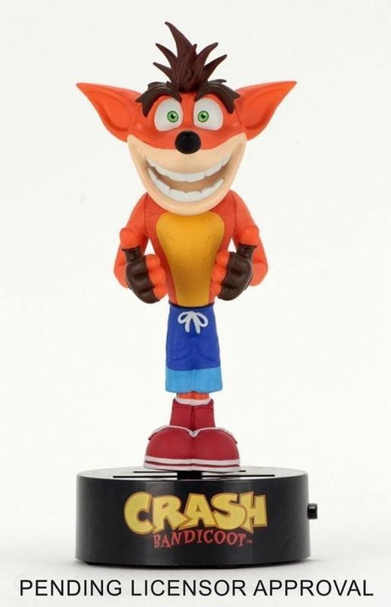 Crash Bandicoot - Body Knocker Crash Bobble Figure 16cm