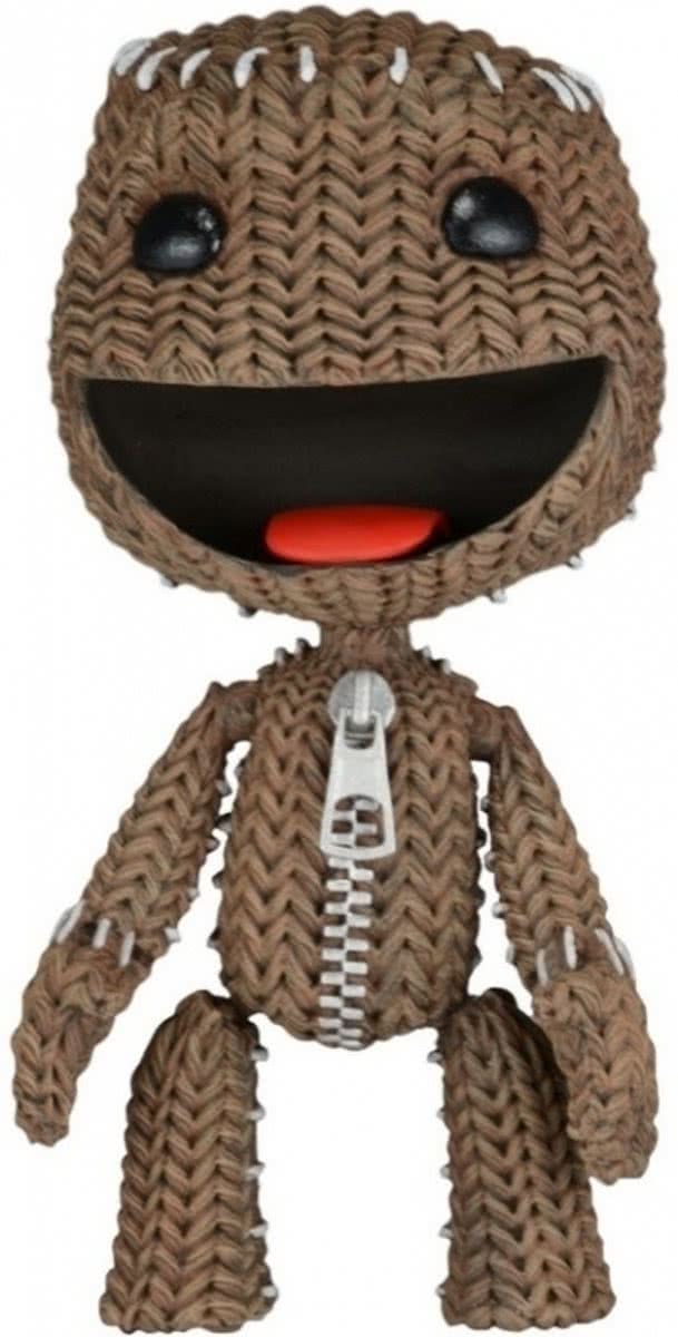 Little Big Planet Action Figure - Happy Sackboy