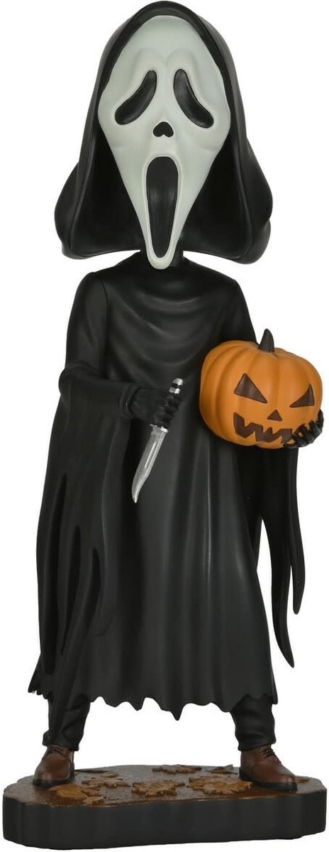 Scream: Ghost Face with Pumpkin Head Knocker
