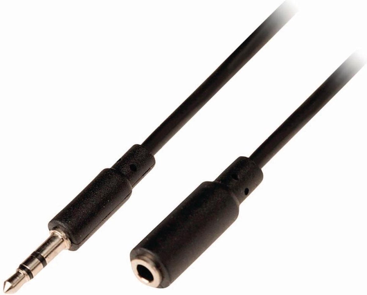 Nedis CAGP22050BK100 audio kabel 10 m 3.5mm Zwart