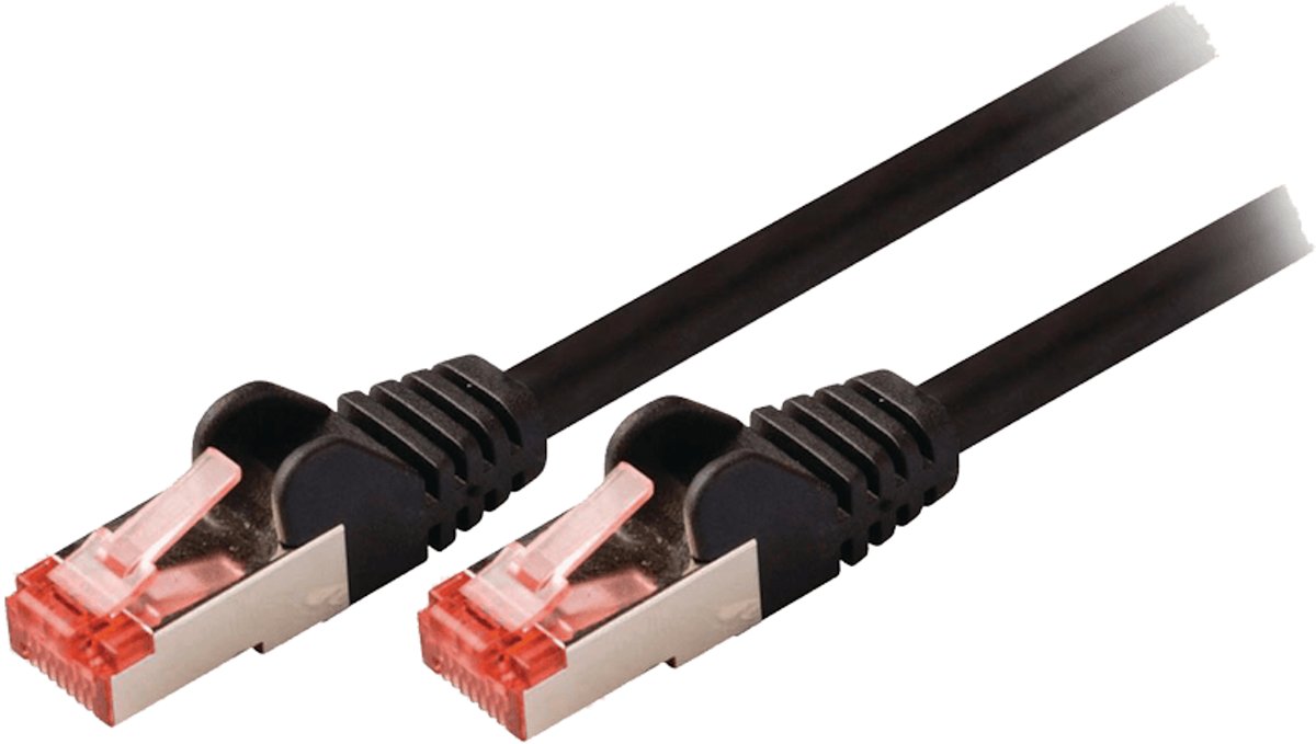 Nedis CCGP85221BK200 CAT6 S/FTP Netwerkkabel RJ45 (8/8) Male - RJ45 (8/8) Male 20.0 m Zwart