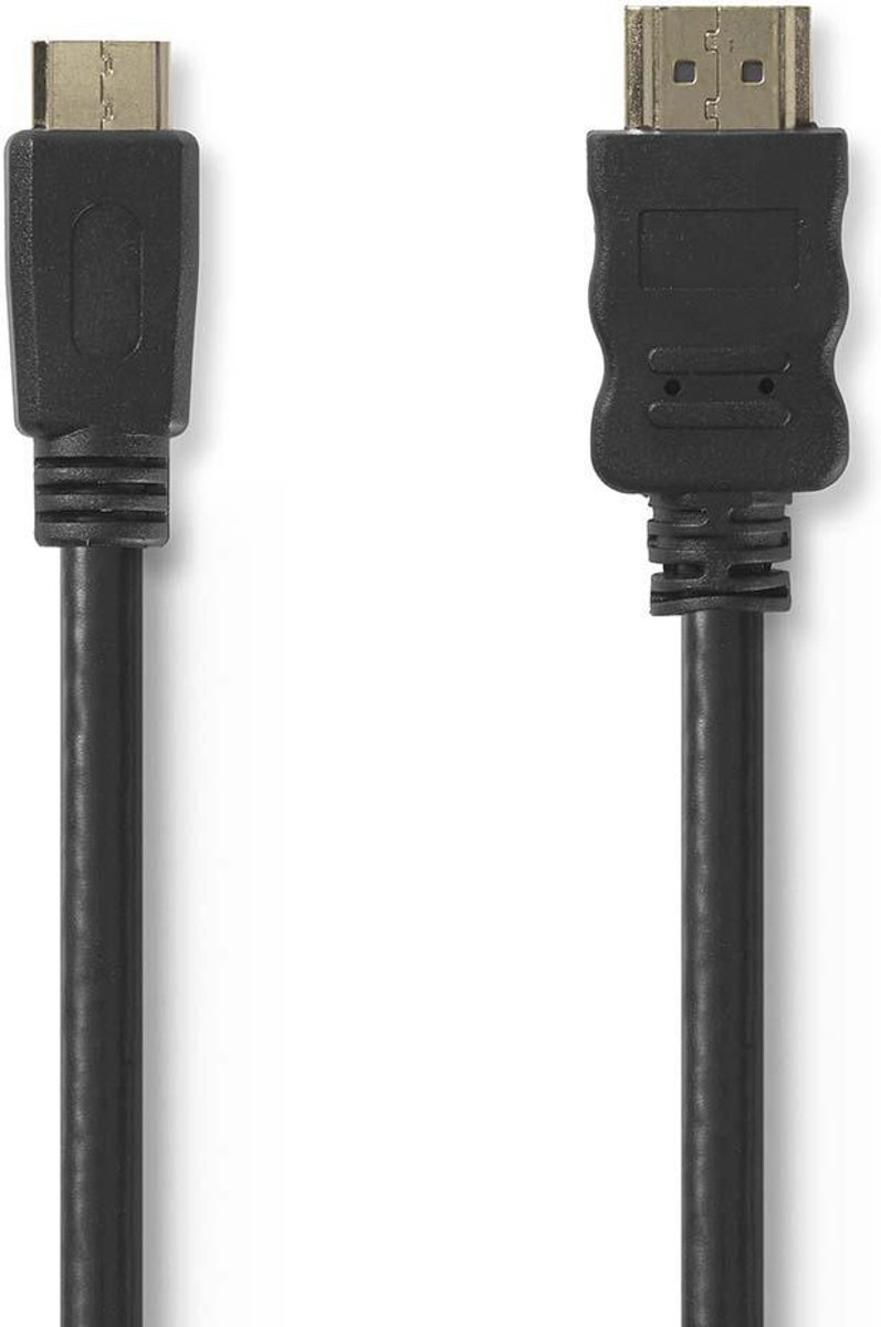 Nedis CVGP34500BK30 HDMI kabel 3 m HDMI Type A (Standaard) HDMI Type C (Mini) Zwart