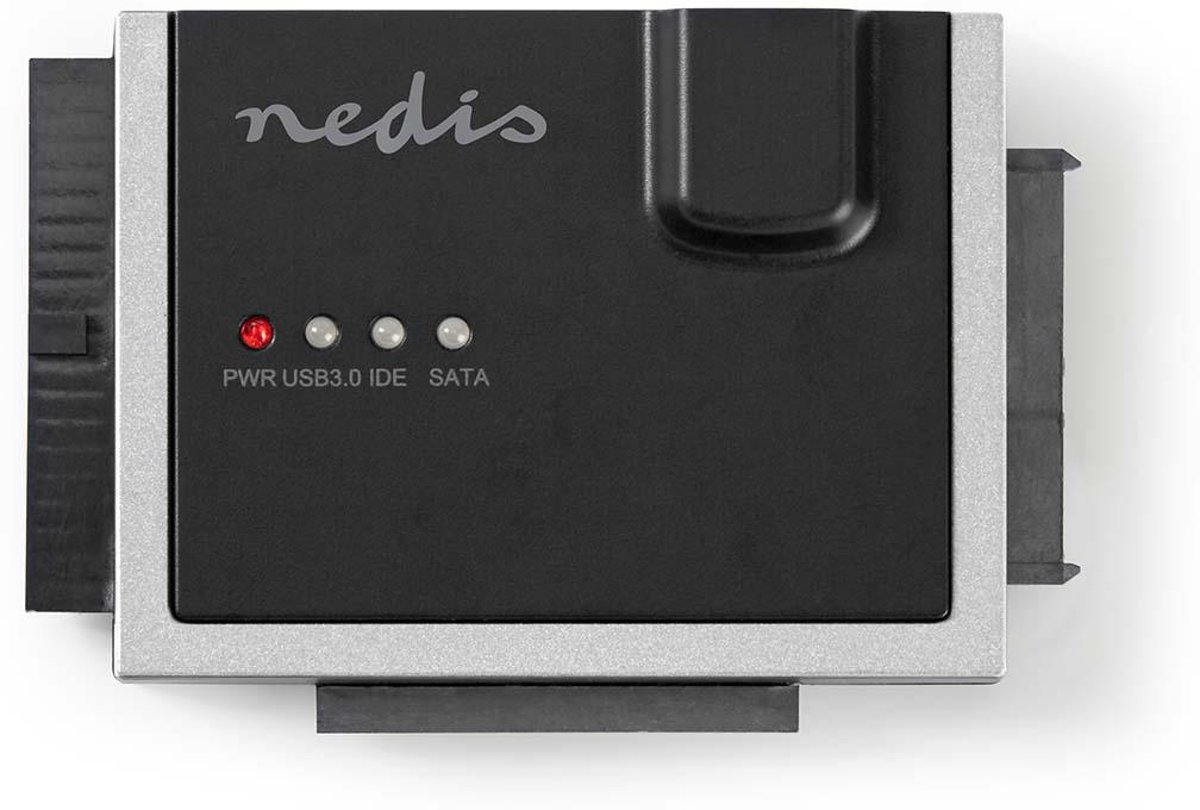 Nedis HDADIS100BK interfacekaart/-adapter IDE/ATA,SATA