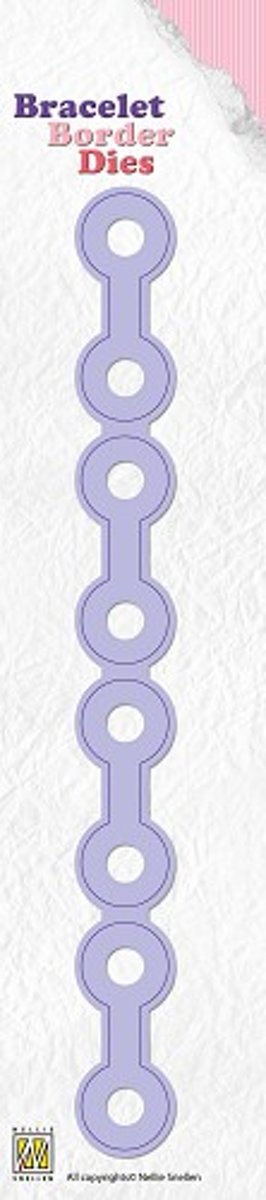 Bracelet border dies - Round Large