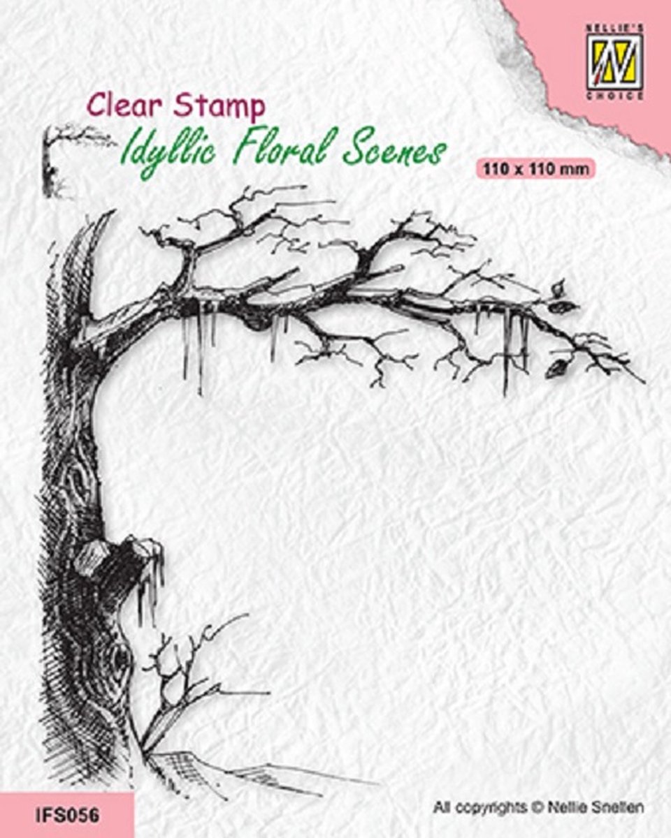 Clear Stamp Icy Tree (IFS056)