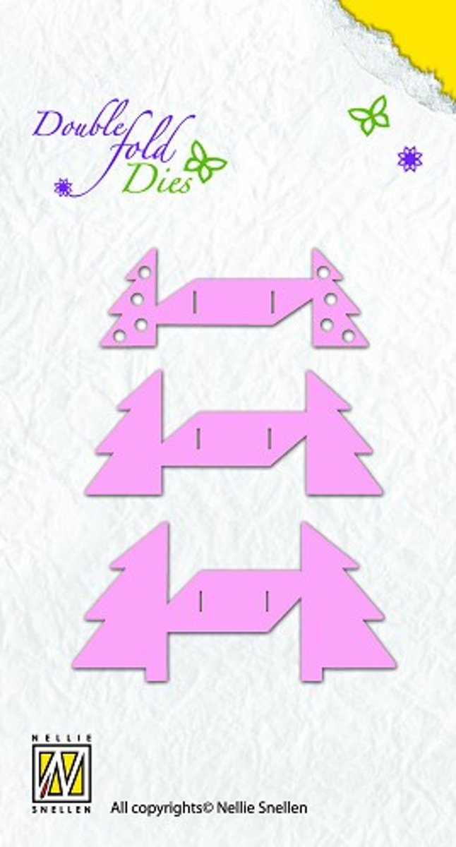   - Double fold Die - Xmas tree open