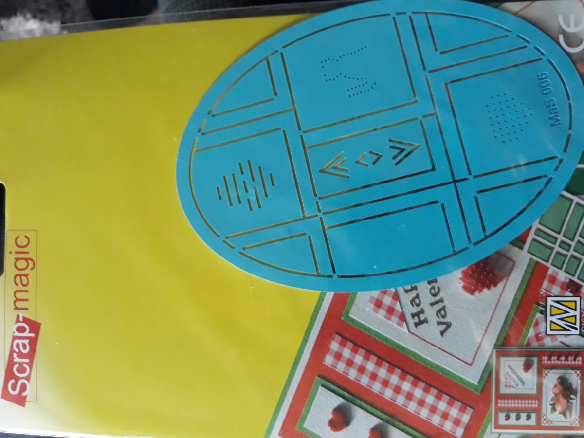Scrap Magic - MaS006 -Stencil Mal